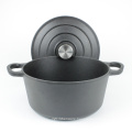 hot sale round stock pots enamel cast iron cookware casserole with lid